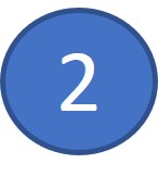 Number 2 inside an blue circle